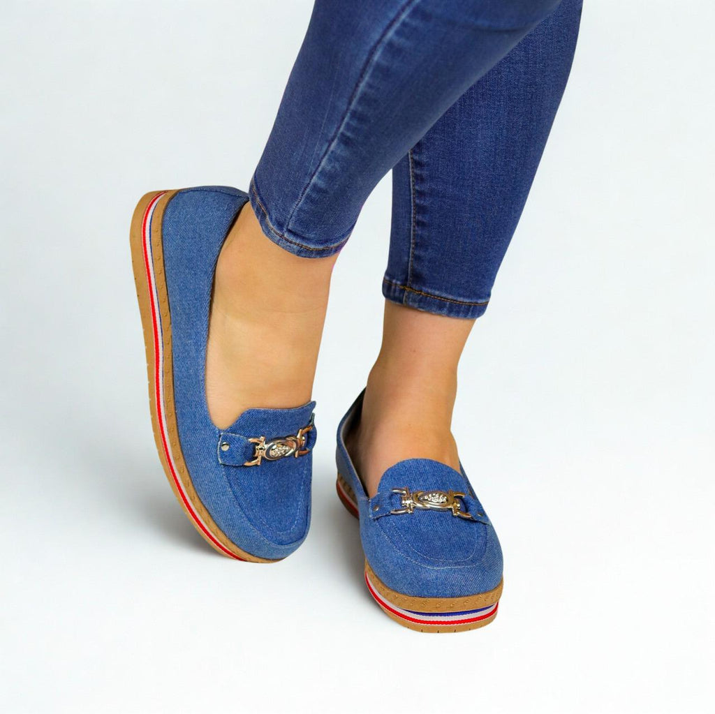 Mocasín Denim Clásico