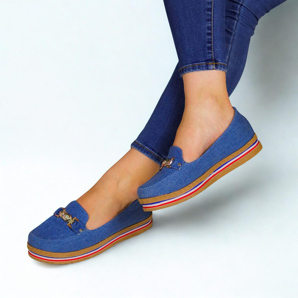 Mocasín Denim Clásico