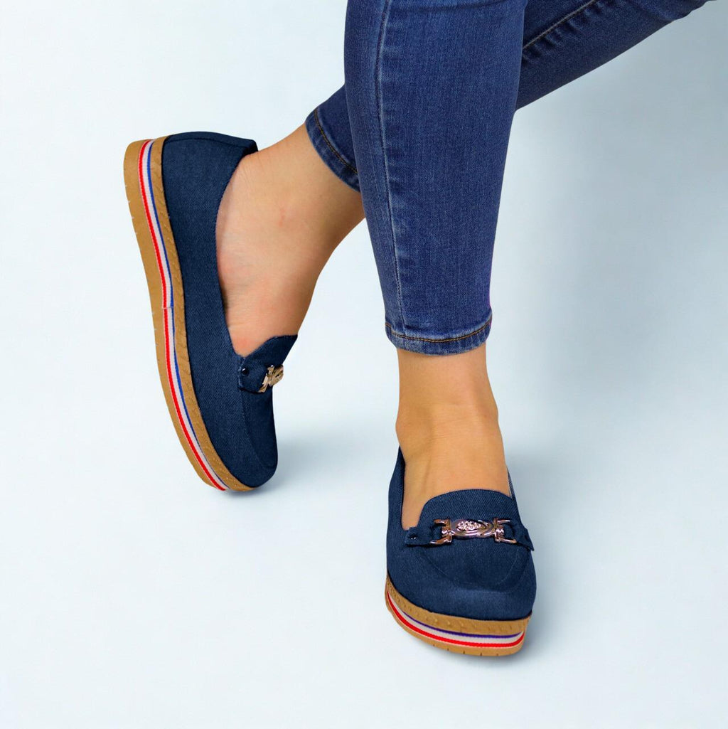 Mocasín Denim Clásico