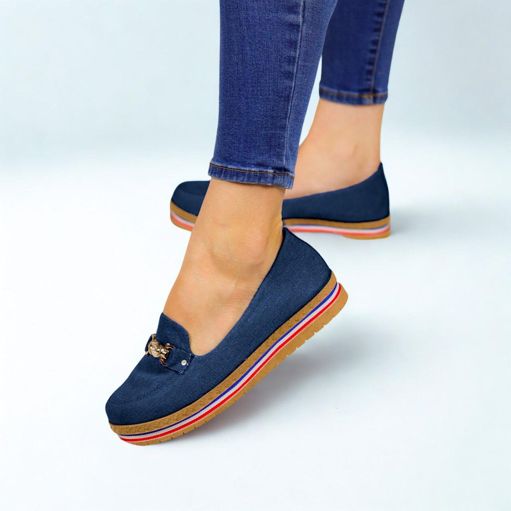 Mocasín Denim Clásico